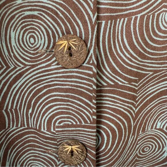 Harmony Art Garden's Of California Women's Jacket Size Large Organic Cotton NWT - Picture 5 of 5